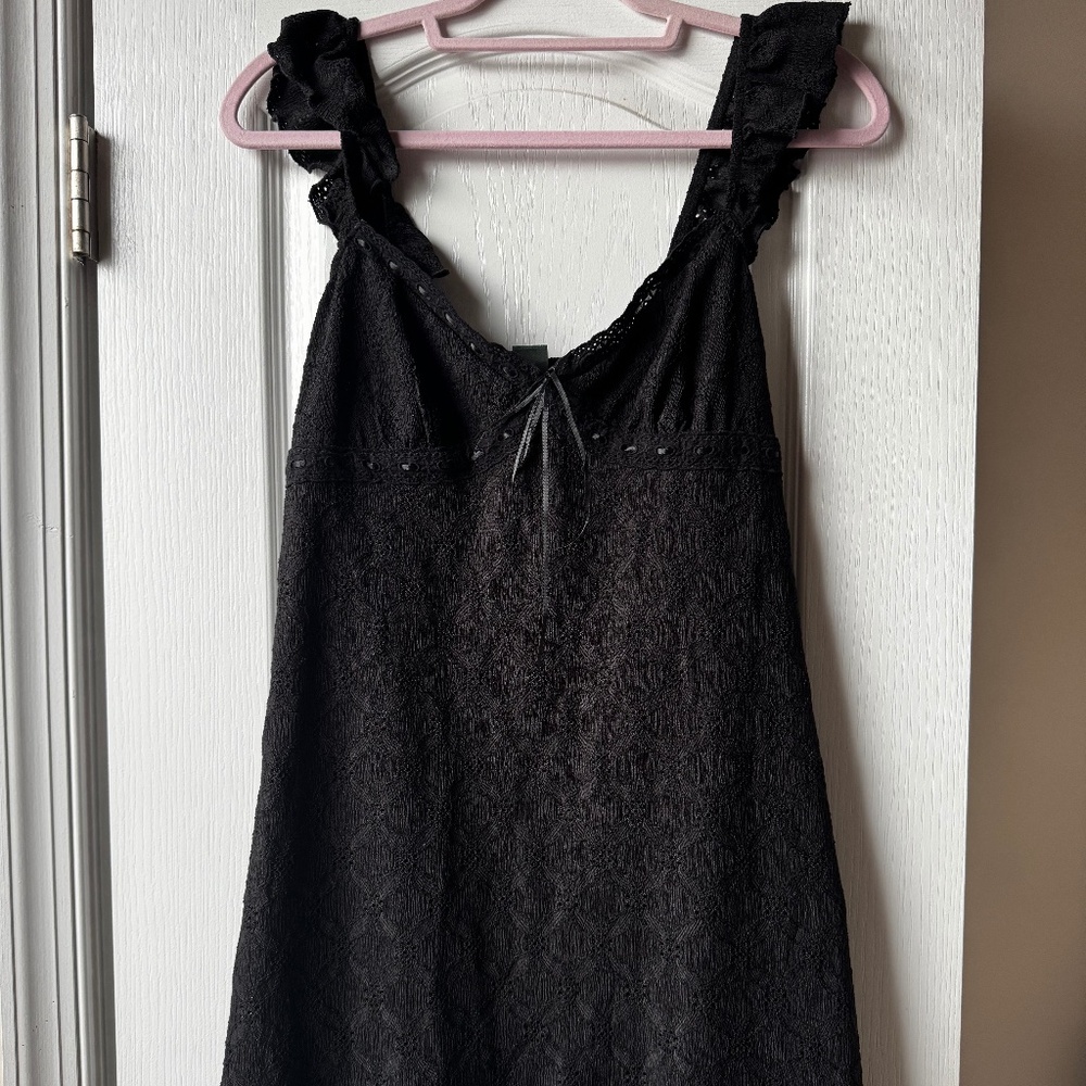 🖤🤠 Wild Fable Black Lace Mini Dress | Country Concert | Size M